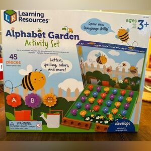 Learning Resources Alphabet Garden Activity Set